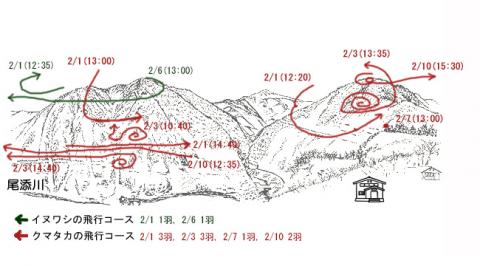 イヌワシ地図R302-1