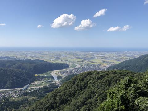 犀鶴から石川平野