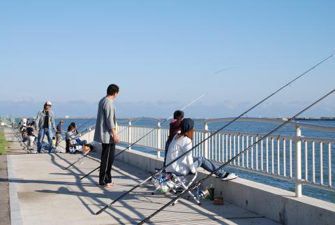 大野地区釣り護岸