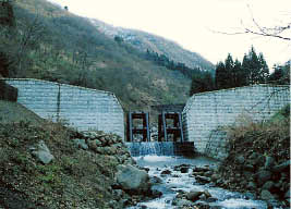 鷲走谷川（鳥越村）