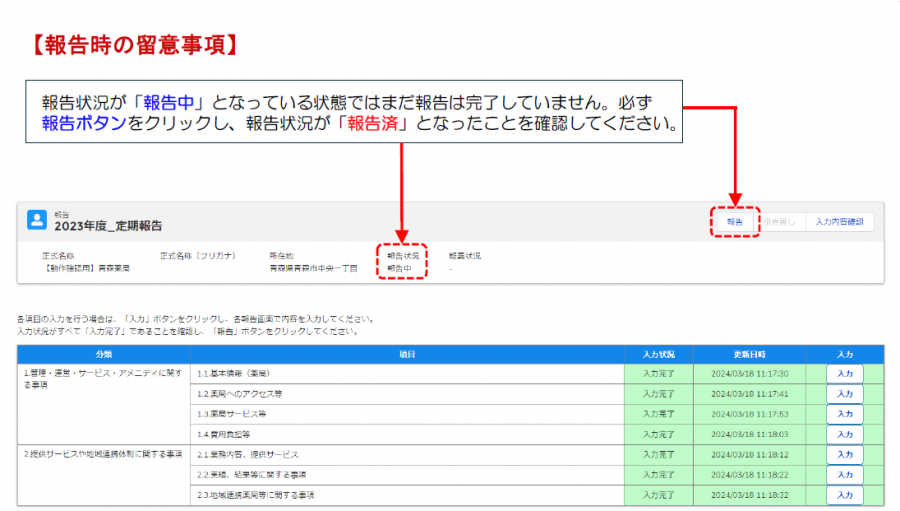 留意事項